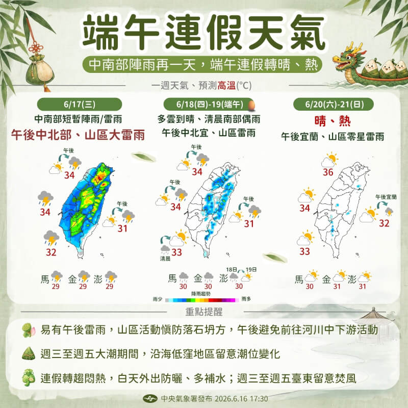 (圖取自facebook.com/cwa.weather)