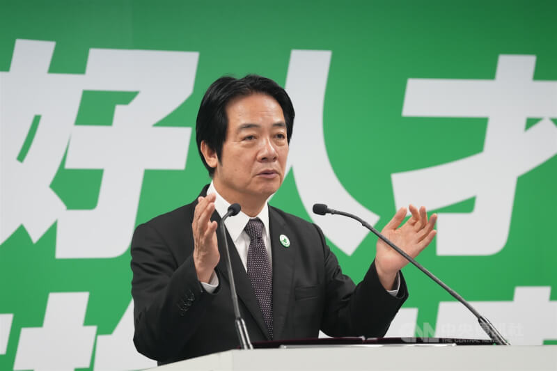 民進黨新任黨部主委改選後首次會議，身兼民進黨主席的總統賴清德下達大選動員令。中央社記者徐肇昌攝　115年6月17日