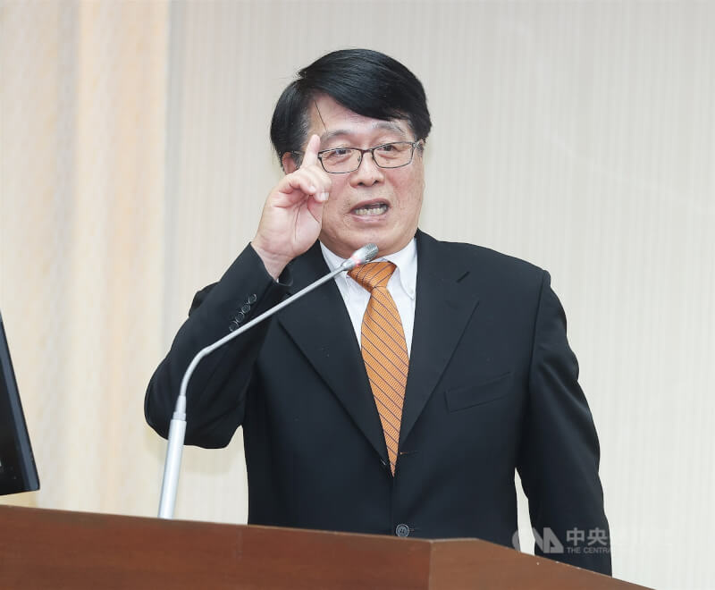 中選會主委游盈隆。（中央社檔案照片）