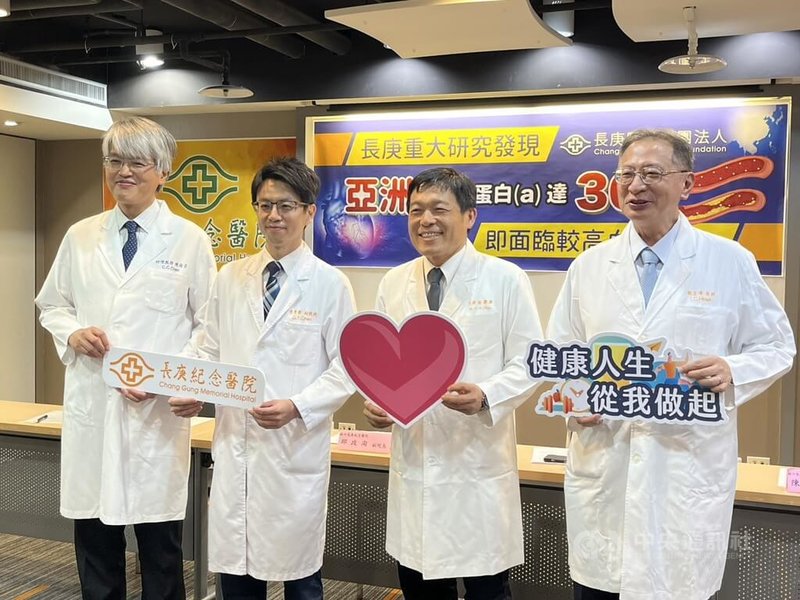 脂蛋白（a）比壞膽固醇更壞，長庚長期追蹤逾5萬筆本土資料研究發現，脂蛋白（a）比壞膽固醇更易引發血栓、中風，超過30 mg/dL，風險增27%，比過去沿用歐美族群的50 mg/dL標準更低。中央社記者沈佩瑤攝　115年6月18日