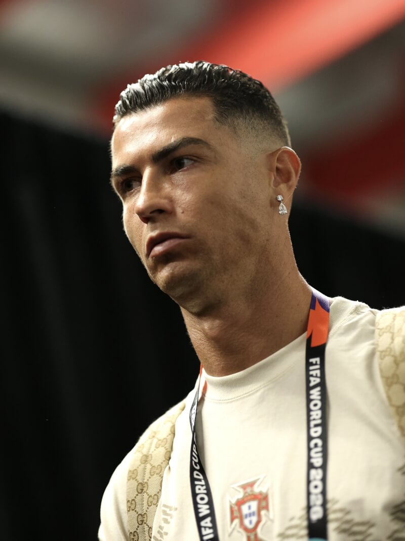 葡萄牙足球球星羅納度。（圖取自x.com/FIFAWorldCup）