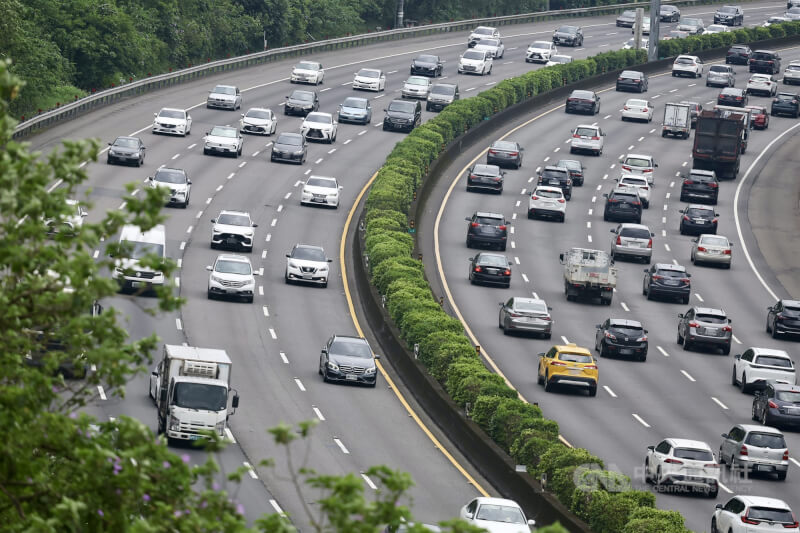 圖為國道3號土城路段。(中央社檔案照片)