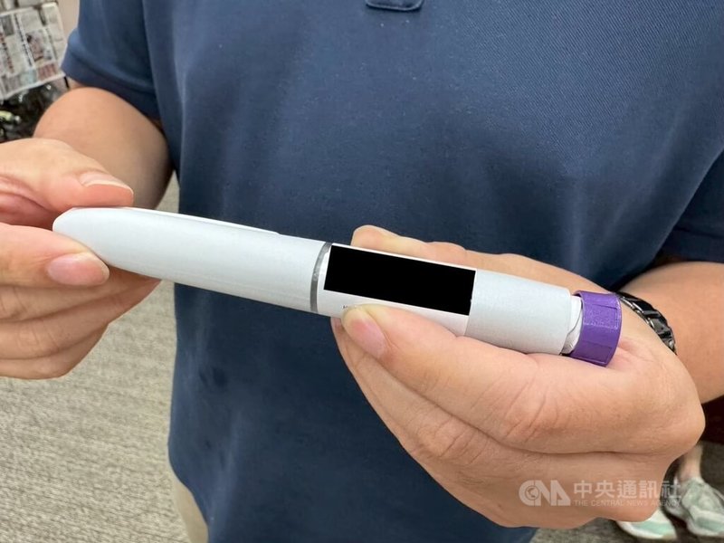 俗稱「瘦瘦針」的GLP-1受體促效劑類藥品,目前成為許多減重者的常用藥,需經醫師處方使用。中央社記者沈佩瑤攝 115年6月21日