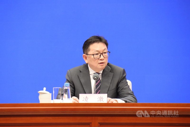 中國商務部副部長兼國際貿易談判副代表凌激22日在國新辦的新聞發布會上表示，中國1至5月實際利用外資年減8.6%，但是減幅比去年同期縮小了4.6個百分點。下一步將圍繞對外資「穩存量、擴增量、提質量」幾個方向努力。中央社記者張淑伶北京攝　115年6月22日