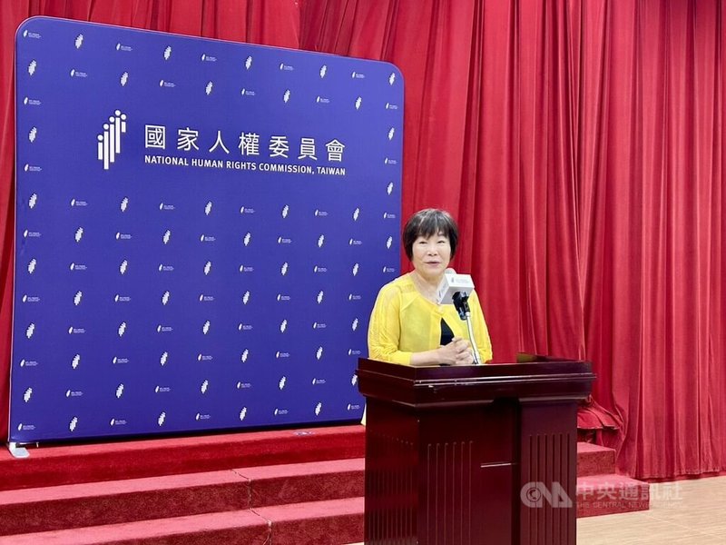 人權會副主委紀惠容24日表示,期盼監委等相關委員提名能獲立法院支持,也盼透過修法解套,讓人權會完全獨立。中央社記者賴于榛攝 115年6月24日