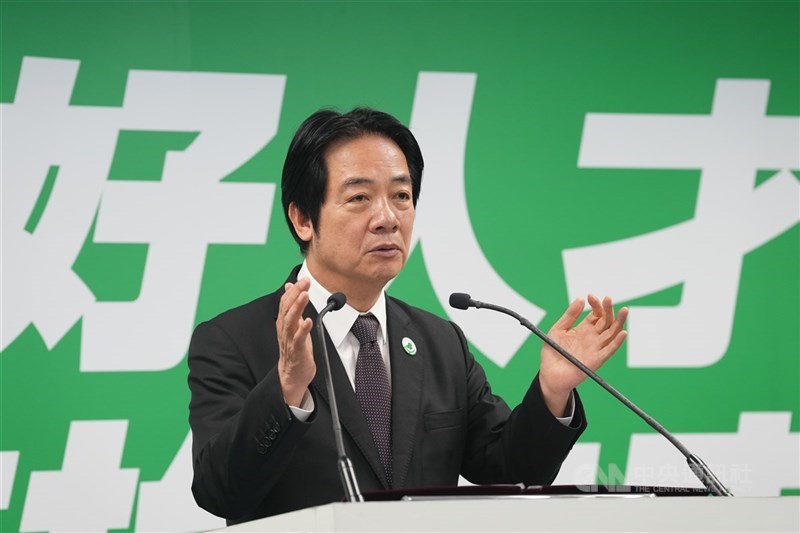圖為身兼民進黨主席的總統賴清德。（中央社檔案照片）