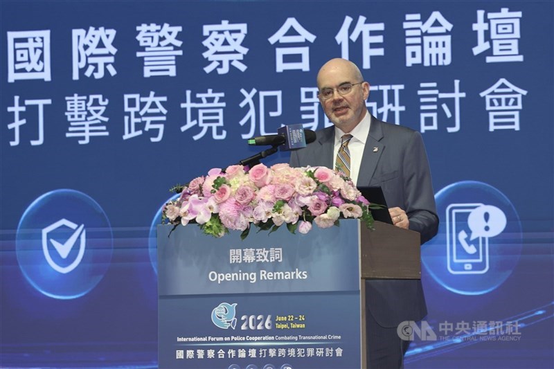 圖為美國在台協會（AIT）處長谷立言。（中央社檔案照片）