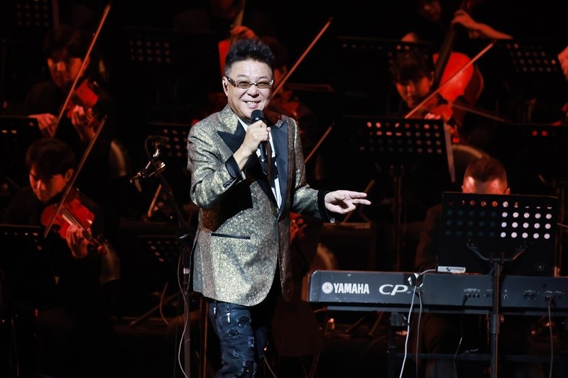 姜育恆27日晚間在台北流行音樂中心舉辦「姜育恆的盛宴」演唱會。（文星文化提供）中央社記者王心妤傳真 115年6月28日