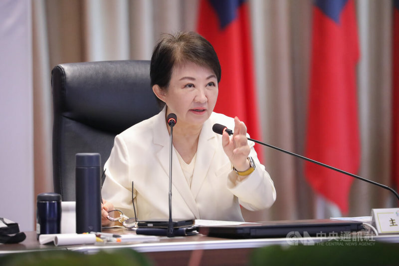 台中市政府市政會議30日通過116年度總預算案，台中市長盧秀燕（圖）表示，任期雖只到年底，但市民喜愛的好政策會延續。中央社記者郝雪卿攝　115年6月30日