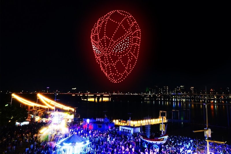 台北市政府觀光傳播局發布訊息，2026大稻埕夏日節將在7月25日開幕，首度結合國際IP蜘蛛人、無人機與煙火展演。（台北市觀傳局提供）中央社記者楊淑閔傳真　115年6月30日