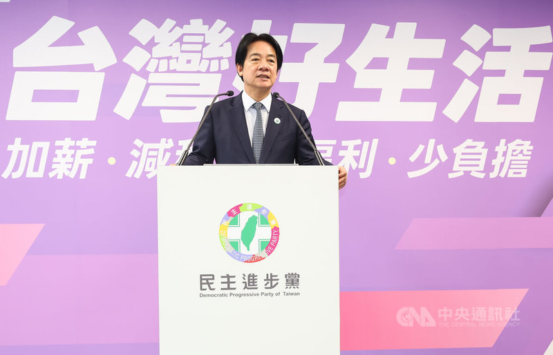 民進黨1日在中央黨部舉行2026地方選舉政績暨共同政見發布記者會,黨主席賴清德(圖)表示,民進黨今天進一步發布年底九合一選舉共同政見,也就是「台灣好生活」;顧名思義就是民進黨身為執政黨,希望不分男女老幼、不分地域、種族、貧富貴賤,每一個人都能在台灣自由自在生活。中央社記者謝佳璋攝 115年7月1日