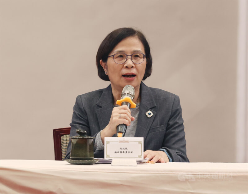 行政院政務委員楊珍妮。（中央社檔案照片）