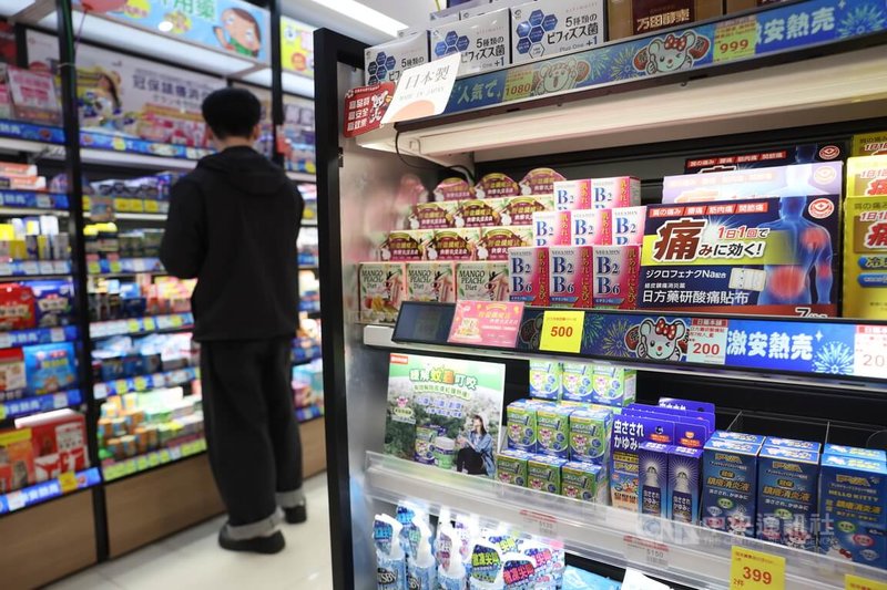 日藥本舖是全台規模最大日系藥妝通路，開設在百貨內店舖與街邊店等，目前會員數約200萬。中央社記者趙世勳攝 115年7月4日