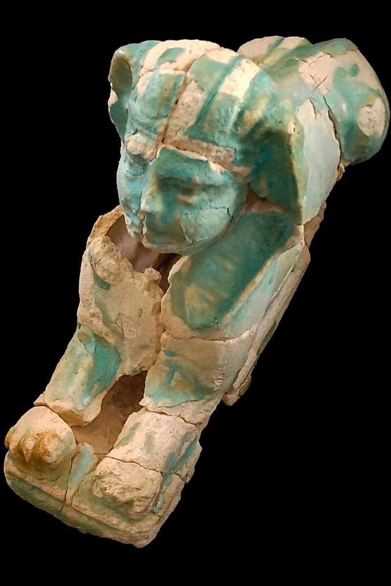 於馬里納阿拉敏遺址中出土的文物。(Ministery of Tourism and Antiquities via 美聯社)