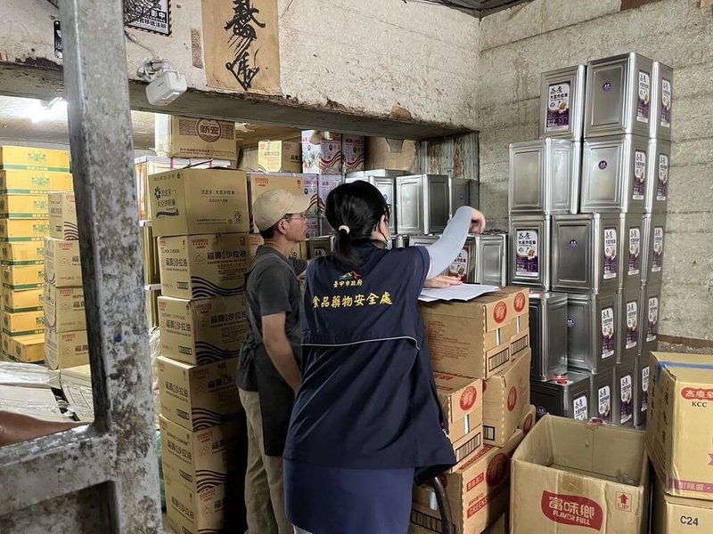 中聯油品致癌物超標衍生食安爭議，台中市政府追查問題油品流向及使用情形，新增1家團膳業者曾使用受影響批號油品，供餐對象包含28所學校及1所實驗教育學校。（民眾提供）中央社記者趙麗妍傳真　115年7月6日