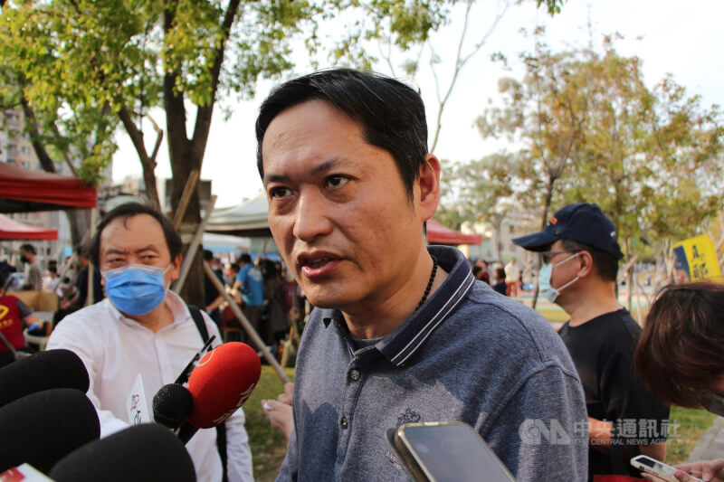 運動彩券經銷商商業同業公會理事長何昱奇。（中央社檔案照片）