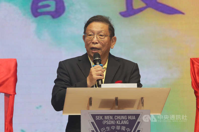 2026年台灣高等教育展9日在馬來西亞巴生開幕,大馬留台校友會聯合總會會長洪進興(圖)表示,台灣高等教育展不只是升學展,更是為馬來西亞培育未來關鍵人才的重要平台。中央社記者黃自強巴生攝 115年7月9日