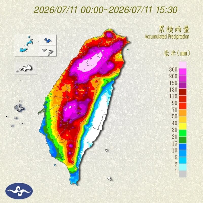 (圖取自中央氣象署網頁cwa.gov.tw)