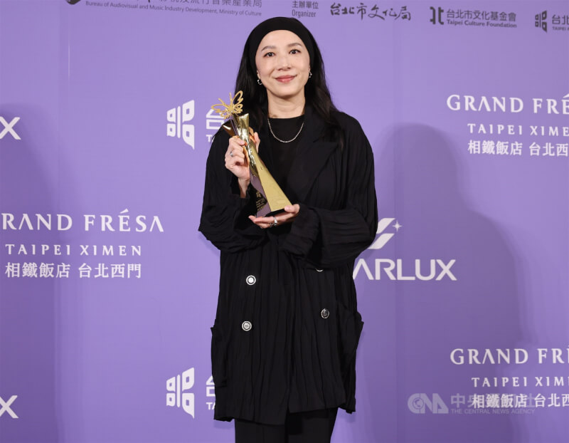 電影「大濛」造型設計許力文(圖)拿下最佳造型設計。中央社記者張新偉攝 115年7月12日
