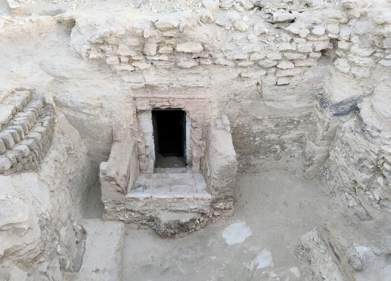 考古學家在埃及南部城市勒克索附近，發現一座擁有3000年歷史的古墓。（圖取自Luxor Archaeological Heritage Foundation網頁stichtingael.nl）