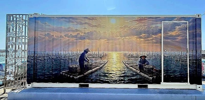 嘉義縣布袋鎮、東石鄉為牡蠣養殖產區，為守護海洋環境及養殖產業，海洋委員會海洋保育署與嘉義縣政府攜手推動海域水質監測工作，已完成2座24小時海域水質監測站。（海保署提供）中央社記者張已亷傳真　115年7月14日