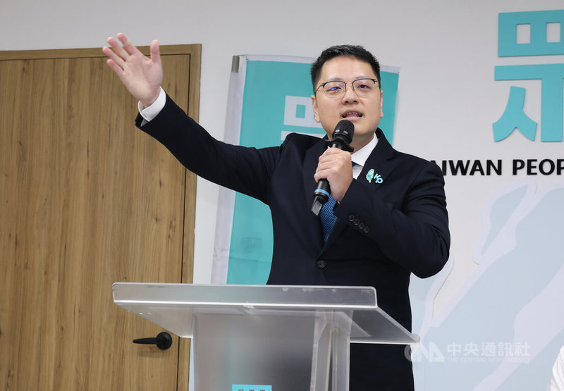 台灣民眾黨15日宣布徵召曾任黨主席黃國昌新北市長競辦發言人的資深幕僚戴于文（圖）參選花蓮市長，戴于文表示，花蓮是他的家鄉，自己希望從4大方向推動花蓮進步。中央社記者謝佳璋攝  115年7月15日