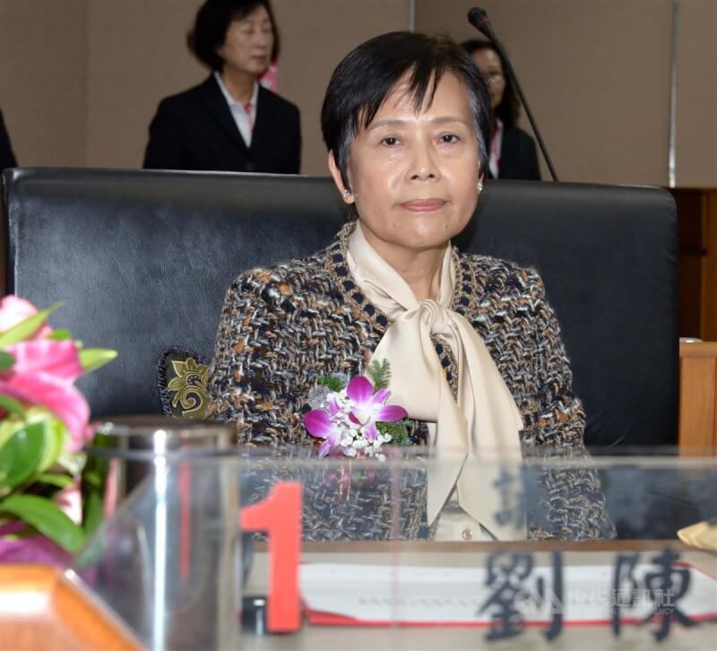 前澎湖縣議會議長劉陳昭玲。（中央社檔案照片）
