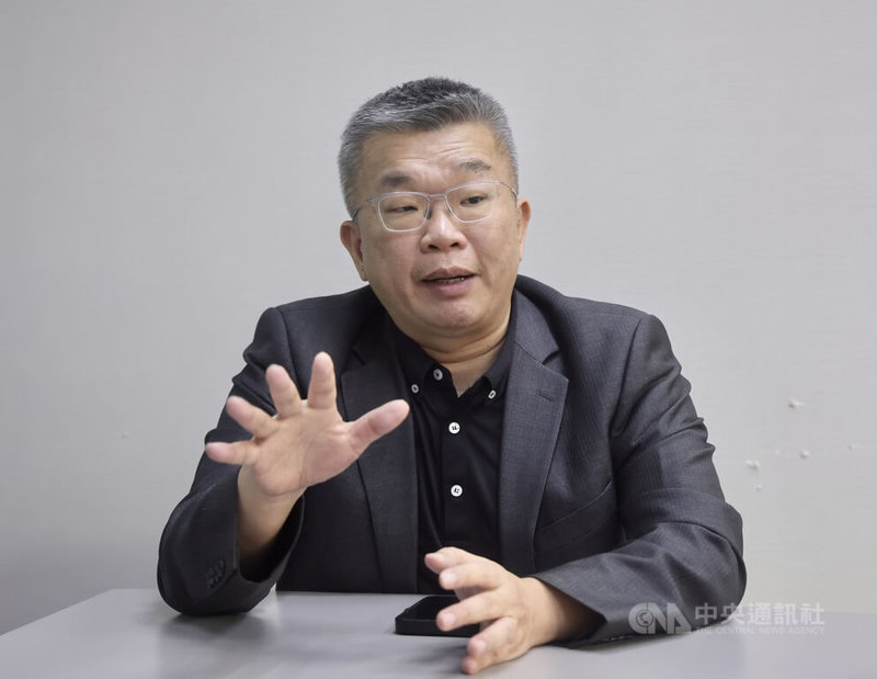 民進黨立法院黨團總召蔡其昌16日受訪表示，22日起將代表民進黨中央及民進黨團，率團訪問美國華府。中央社記者張皓安攝　115年7月16日