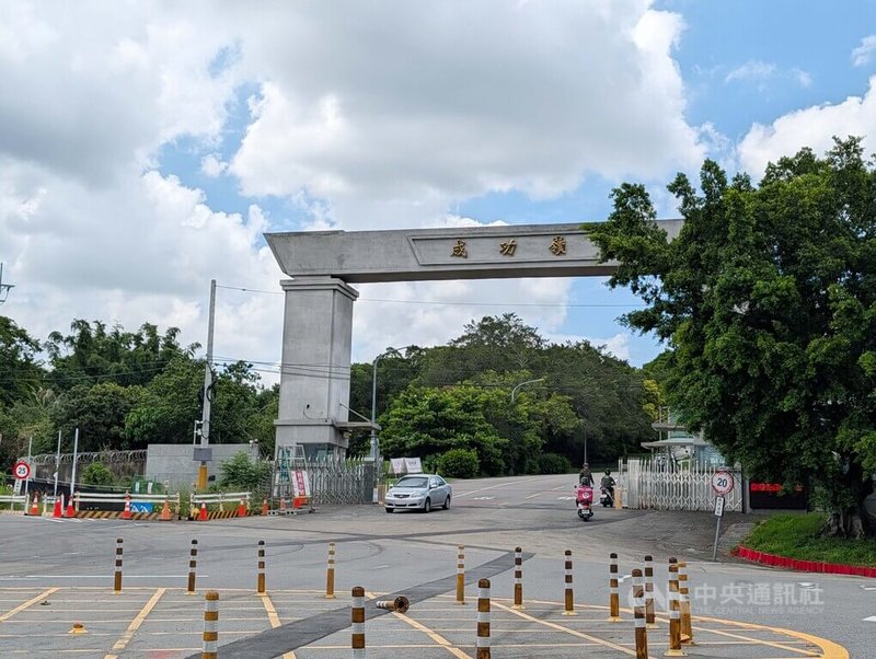 內政部長劉世芳17日赴台中成功嶺營區,視察救護、防災等替代役訓練成果。圖為成功嶺營區外觀。中央社記者蘇木春攝 115年7月17日