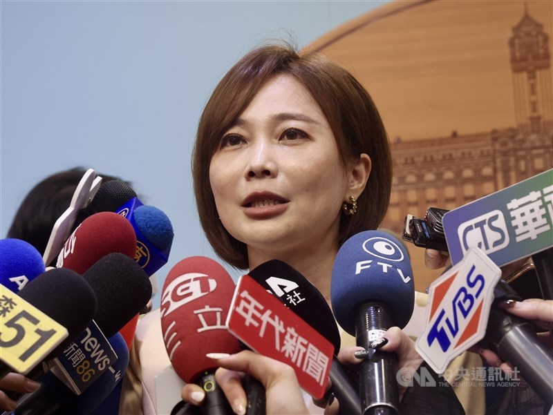 圖為總統府發言人郭雅慧。（中央社檔案照片）