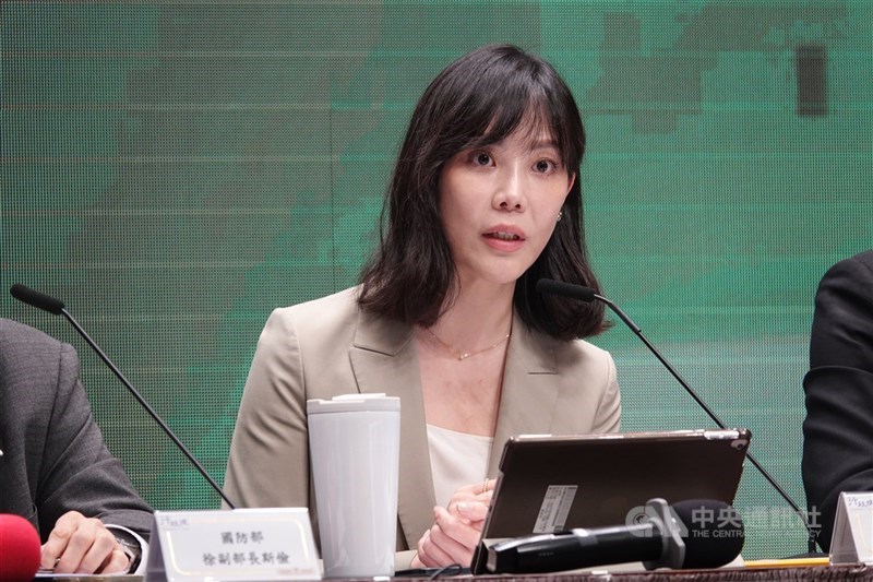 圖為行政院發言人李慧芝。（中央社檔案照片）