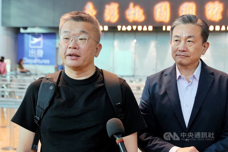 蔡其昌率團啟程訪華府 沈伯洋將交流城市治理經驗 | 政治 | 中央社 CNA 蔡其昌率團啟程訪華府 沈伯洋將交流城市治理經驗 | 政治 | 中央社 CNA