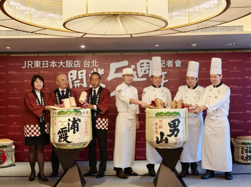 JR東日本大飯店台北五週年端盛宴，餐飲、住房優惠齊發。