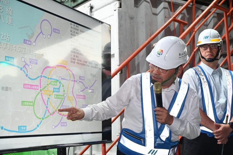 侯友宜視察捷運土城樹林線 進度逾45%朝完工邁進 | 地方 | 中央社 CNA 侯友宜視察捷運土城樹林線 進度逾45%朝完工邁進 | 地方 | 中央社 CNA