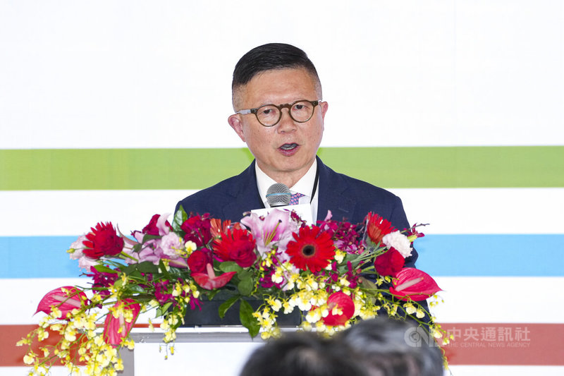 財團法人台灣觀光研訓院22日舉行揭牌儀式，董事長沈方正（圖）致詞表示，研訓院將成為政府、產業、地方與學研界間的專業協作平台，以研究及數據分析支援觀光政策與產業發展。中央社記者鄭清元攝　115年7月22日
