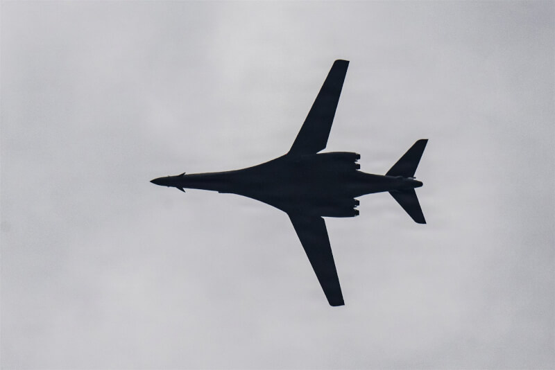 圖為B-1轟炸機。（圖取自美國空軍網頁af.mil）
