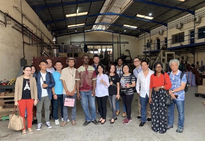台灣非洲經貿協會長期致力於推動台商拓展非洲市場。圖為會員參加貿協貿訪團至象牙海岸考察市場。(林原提供)中央社記者施婉清開羅傳真 115年7月24日