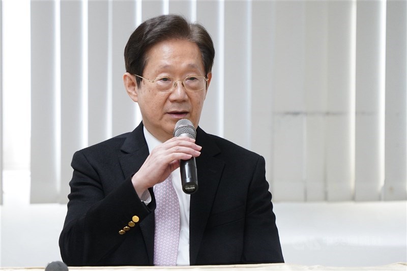 圖為台苯董事長林文淵。 （中央社檔案照片）