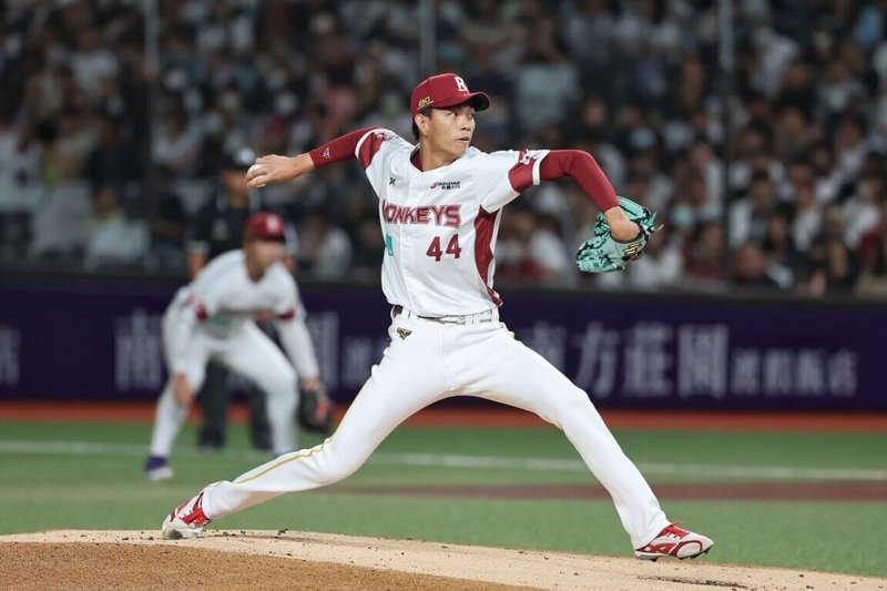 曾家輝7局9K代表作壓制悍將　想續投卻被勸退 | 運動 | 中央社 CNA
