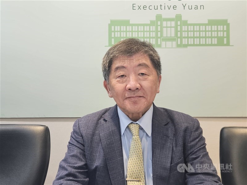 圖為行政院政務委員陳時中。（中央社檔案照片）