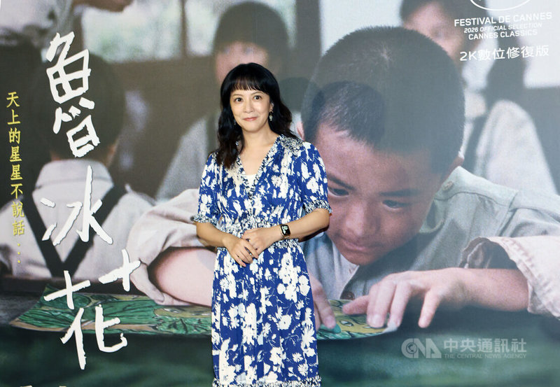 電影「魯冰花」上映37年後再度重映,飾演「古茶妹」的演員李淑楨(圖)26日在西門國賓大戲院出席37週年大團圓特別場活動,分享印象最深刻的拍攝場景,也透露導演楊立國總是親切地喊她「妹妹」,讓她至今仍記得那份溫暖。中央社記者郭日曉攝 115年7月26日