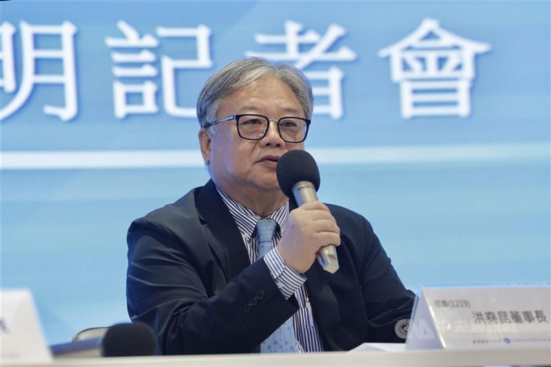 圖為福壽董事長洪堯昆。 （中央社檔案照片）