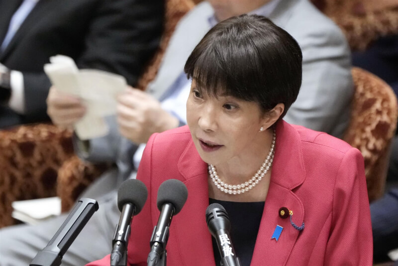 日本首相高市早苗。（共同社）