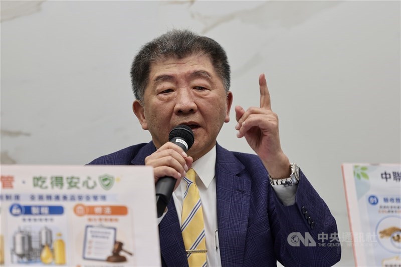 圖為行政院政務委員陳時中。（中央社檔案照片）