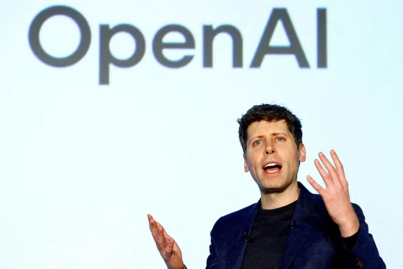 OpenAI執行長阿特曼。（路透社）