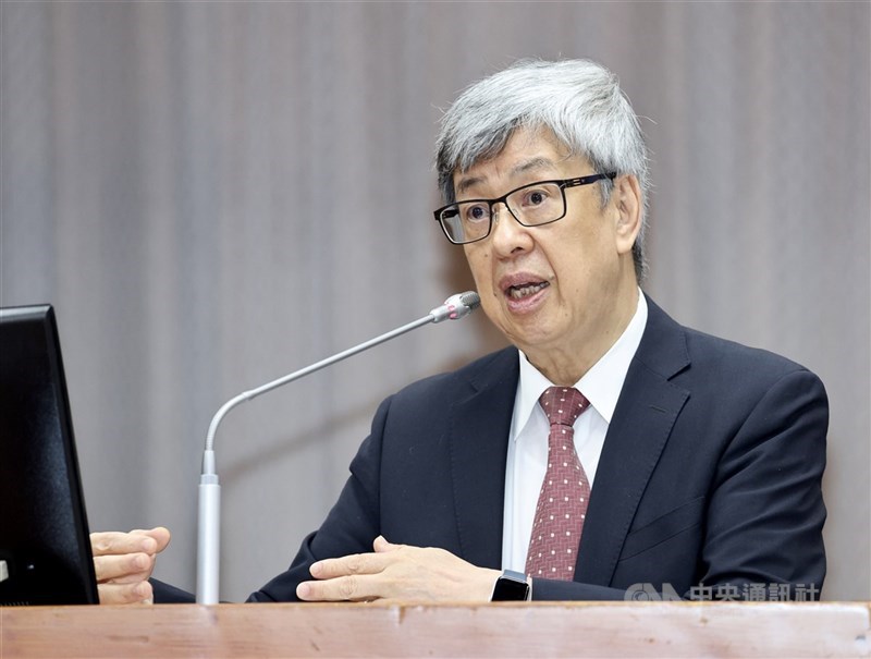 圖為中央研究院長陳建仁。（中央社檔案照片）