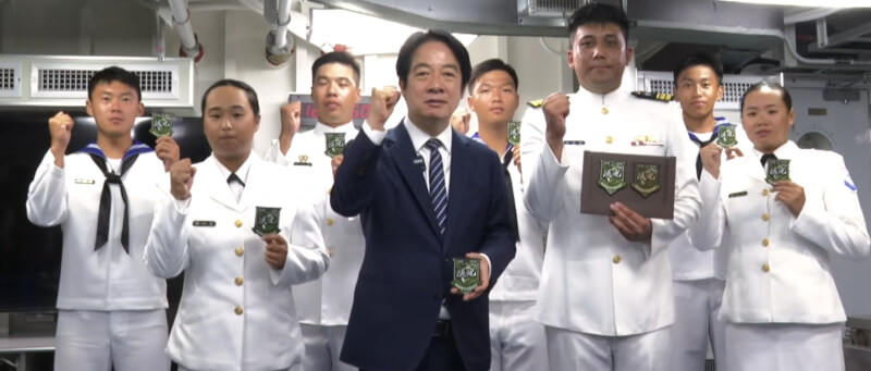 漢光42號實兵演習8月5日登場。總統賴清德預祝演習圓滿成功。（圖取自國防部政治作戰局YOUTUBE youtube.com）