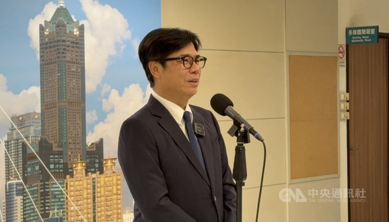 台北市長蔣萬安點名高雄市長陳其邁是很好的閣揆繼任人選。陳其邁（圖）29日出席活動接受媒體聯訪表示，他會把市長做好做滿到任期最後一天。中央社記者蔡孟妤攝　115年7月29日