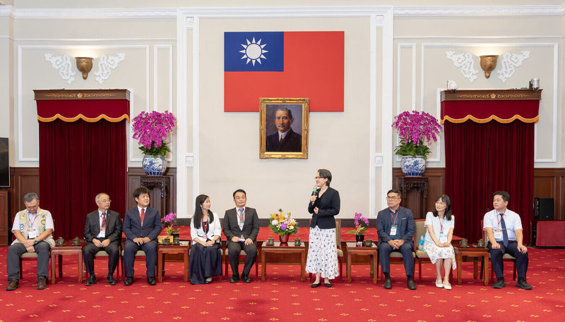 蕭副總統：環境教育不只是教材　也是對下一代承諾 | 政治 | 中央社 CNA