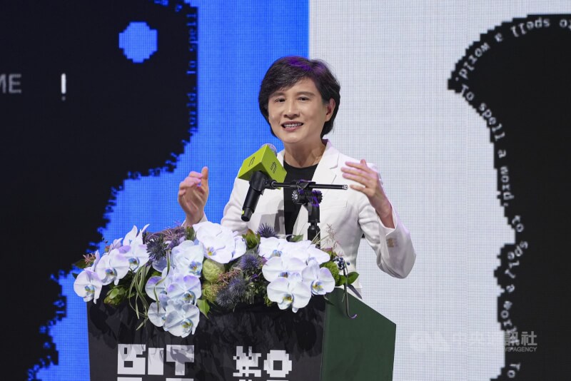 行政院副院長鄭麗君(圖)31日在台北出席2026台灣文博會開幕典禮並致詞表示,展覽匯集了文化、科技與創意,展現台灣豐沛原創能量。中央社記者鄭清元攝 115年7月31日